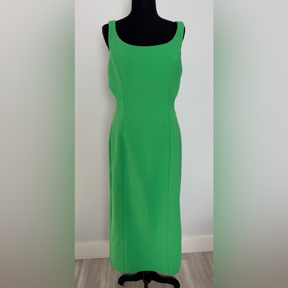 MISHA COLLECTION Coretta Bonded Midi green Dress sz XL - Picture 10 of 14